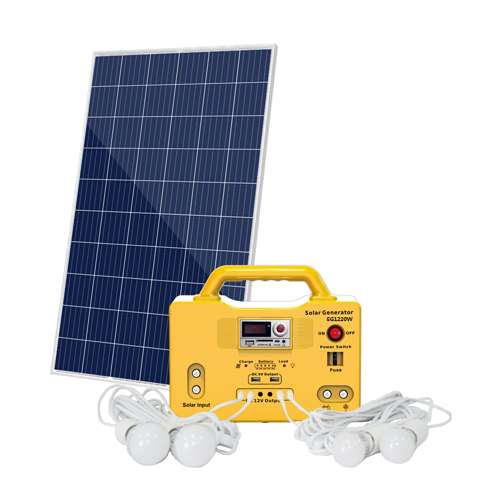 DC solar lighting system