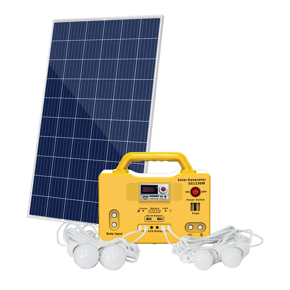 DC solar lighting system